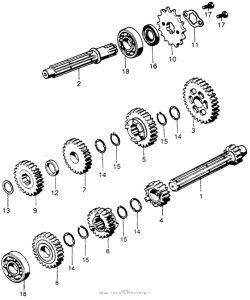 CT70 Трансмиссия