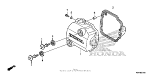 CRF110F Крышка головки цилиндров