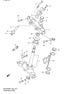 DR125 Траверса нижняя