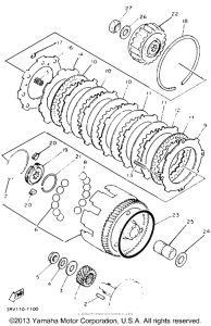 PW80F Сцепление