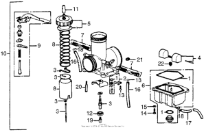 CR125 Карбюратор