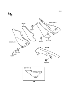 ZR1100 Боковые обтекатели