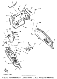 FJ1200AD Обтекатели