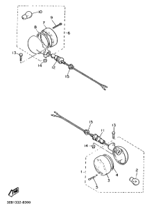 SR500 Поворотники