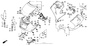 VFR700F Обтекатель