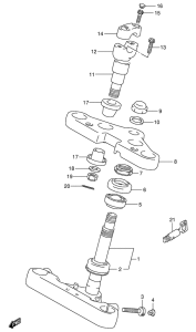 VS800 Траверса нижняя