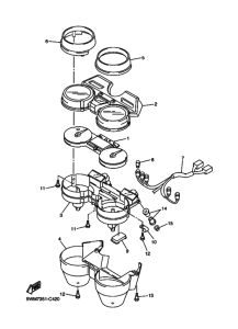 XJR1300 Измерительный прибор
