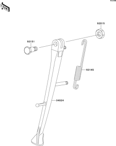 ZR1200 Подножка
