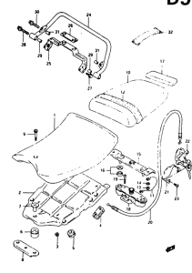 RG125 Пружина