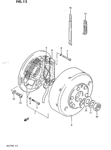 PE175 Зажигание