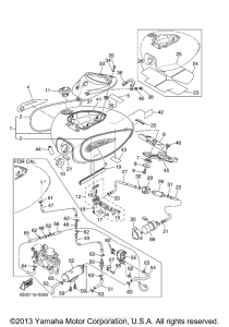 XVS11ATXB Топливный бак