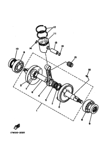 DT50LC ｸﾗﾝｸｼﾔﾌﾄ. ﾋﾟｽﾄﾝ