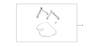 CBF1000 Mat set 35 l top box