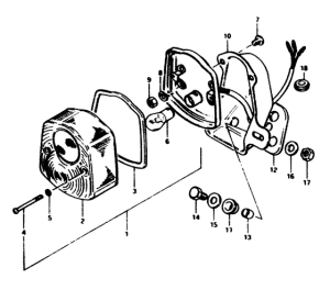 ZR50 Задний комбинированный сигнал