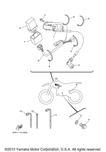 TTR125MC Электрика