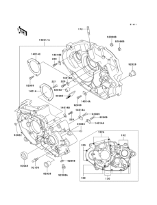  Картер двигателя