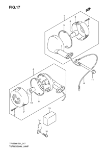 TF125 Поворотники