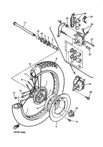 XT600E Transom + tube