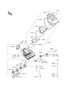 ZX1000 Воздушный фильтр