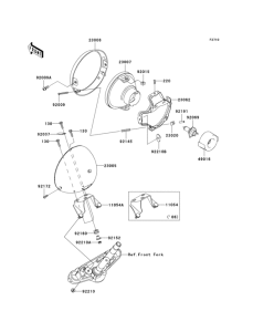 VN900 Headlight(s)(d6f-d8f)