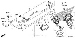 VT750RS Насос топливный 2