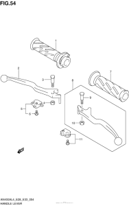 AN400Z (ABS) Handle Lever (An400Al4 E33)