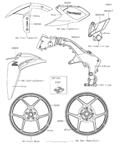 ZR1000 Decals(Green)(Gefa)