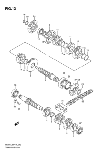 RM85 Трансмиссия