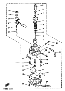 DT50MX Карбюратор