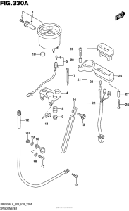  Speedometer (Dr650Sel6 E03)