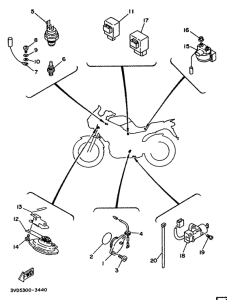TDM850 Электрика 2
