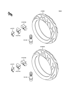 ZX400 Колеса,покрышки