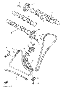 V-MAX12 Camshaft. chain