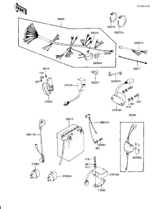 KZ440 Электрика