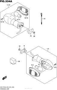 GSX-S750 (ABS) Сигналы поворотов