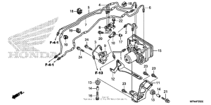 CB1000R  (ABS) Модуль ABS
