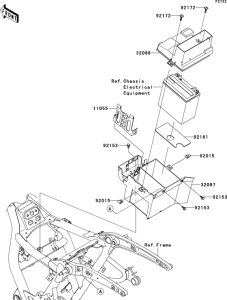 VN1700 Короб для АКБ