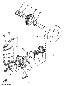 CT50S Масляный насос
