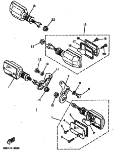 DT50LC DT50B Проблесковый световой сигнал