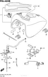 VL1500T Fuel Tank (Vl1500Bl7 E28)