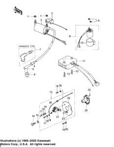 KZ200 Ignition / regulator
