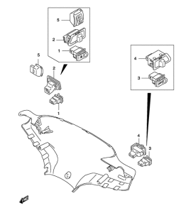 AY50 Neutral switch assy