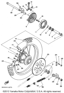 RT180D Переднее колесо