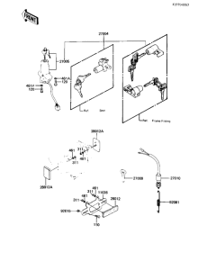 KZ440 Замок зажикания