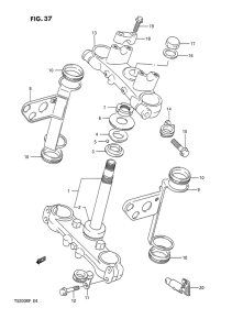 TS200 Траверса нижняя