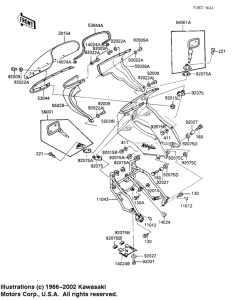 ZX900 Обтекатель