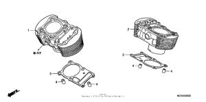 VT750DCA A Цилиндры
