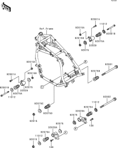 ZG1200 Рама ,крепежные детали
