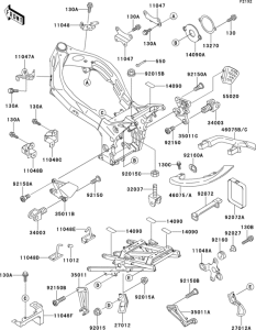 ZX900 Battery case(1 / 2)