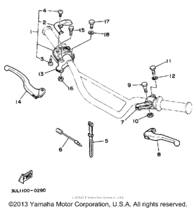 RT100A Handle switch - lever